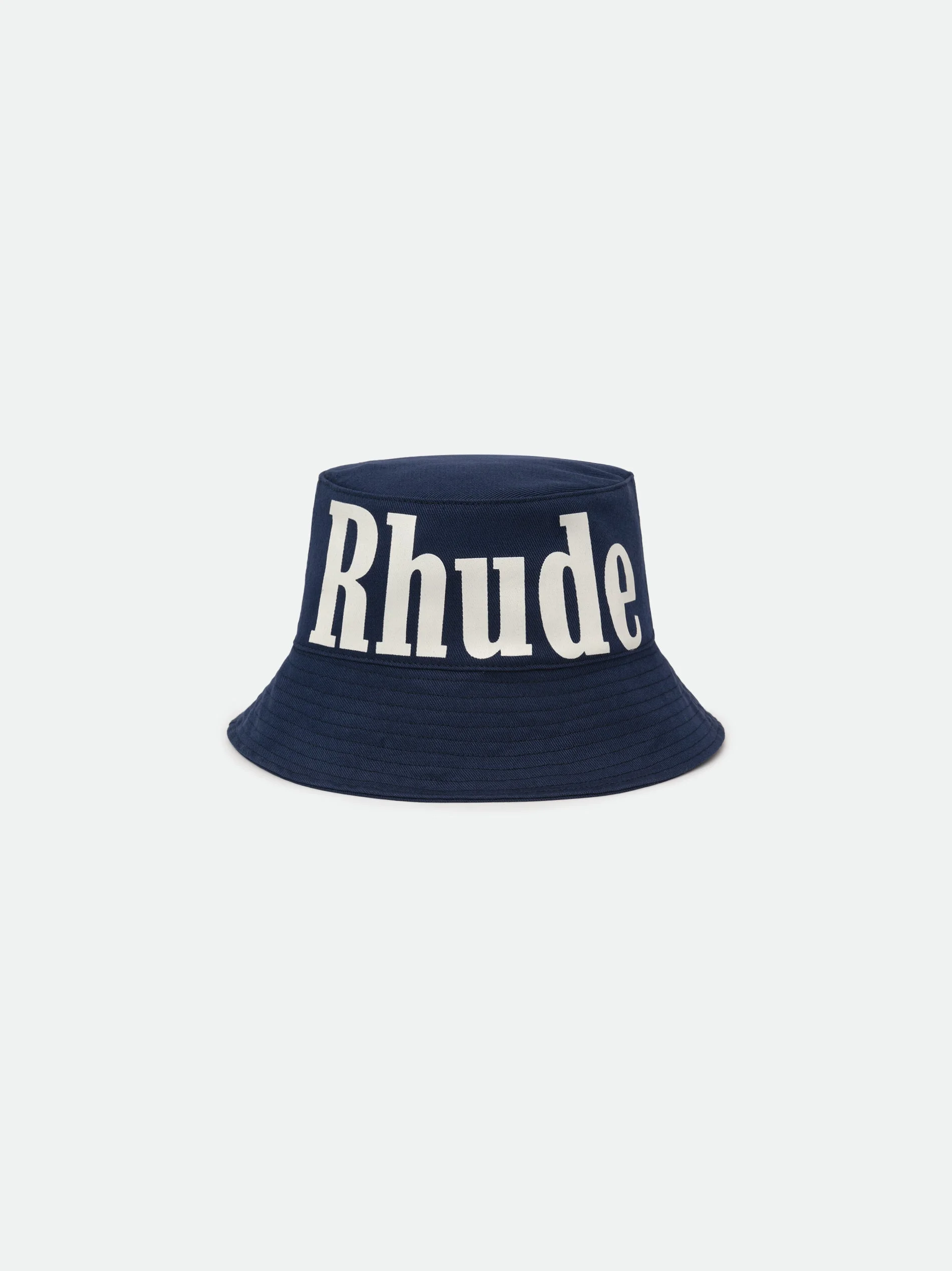OVERSIZED LOGO BUCKET HAT - 1