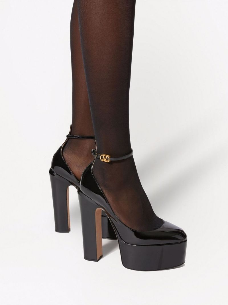 Tan-Go platform pumps - 6