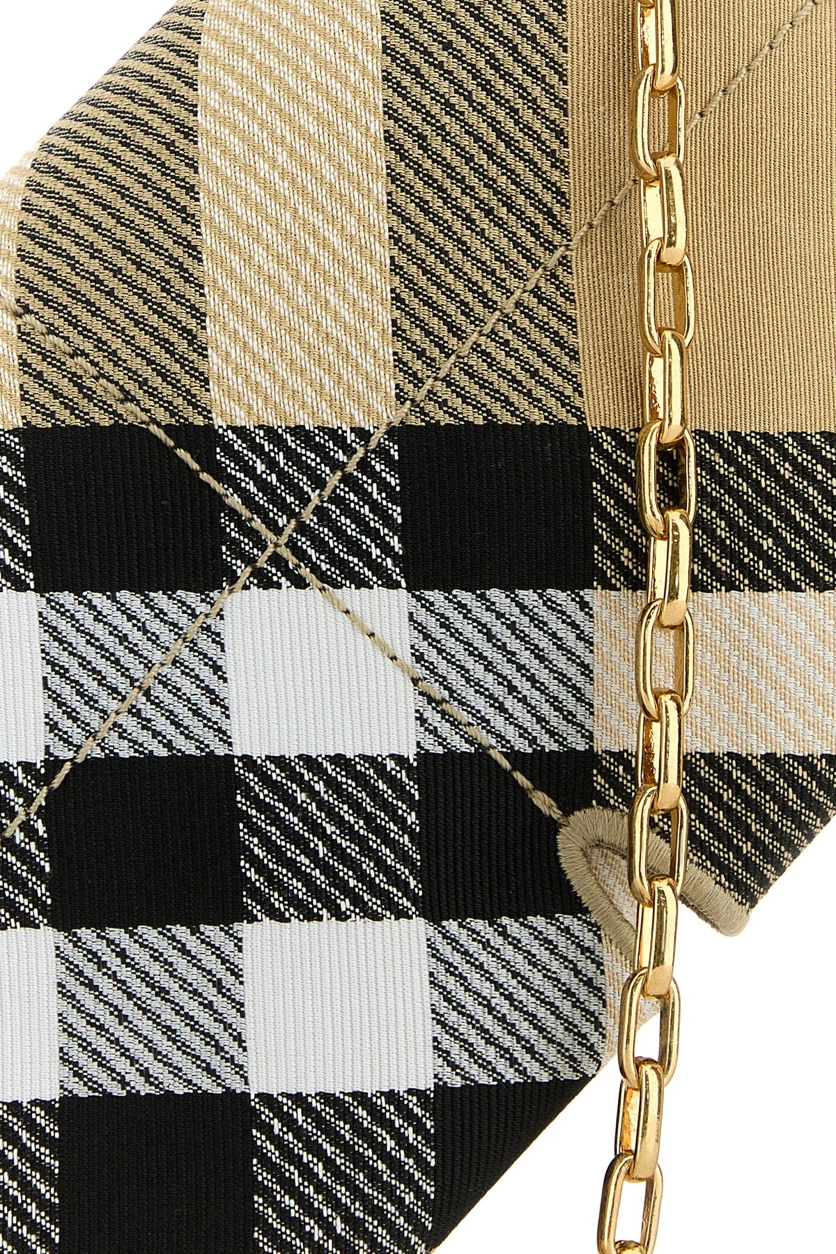 Embroidered fabric crossbody bag - 4