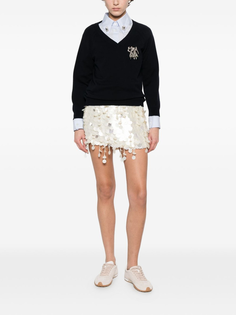 N°21 V-neck knitwear outlook