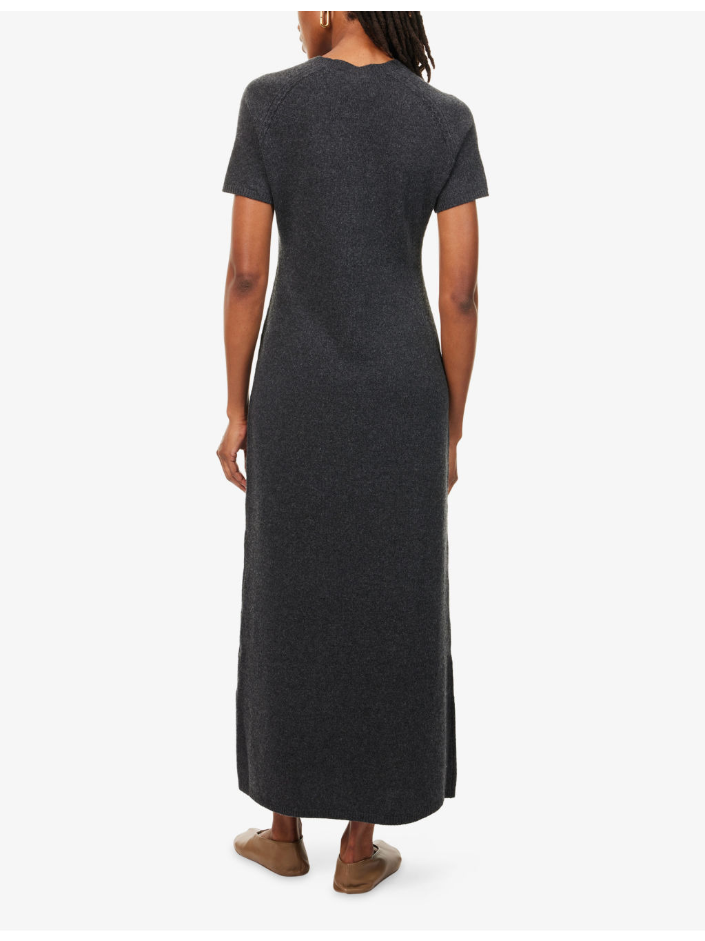 Regular-Fit Raglan Wool-And-Cashmere Maxi Dress - 4