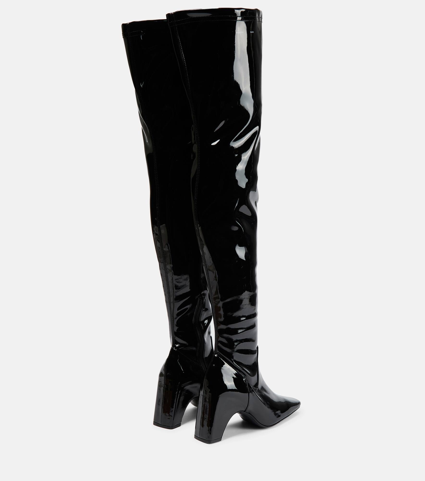 PVC over-the-knee boots - 3