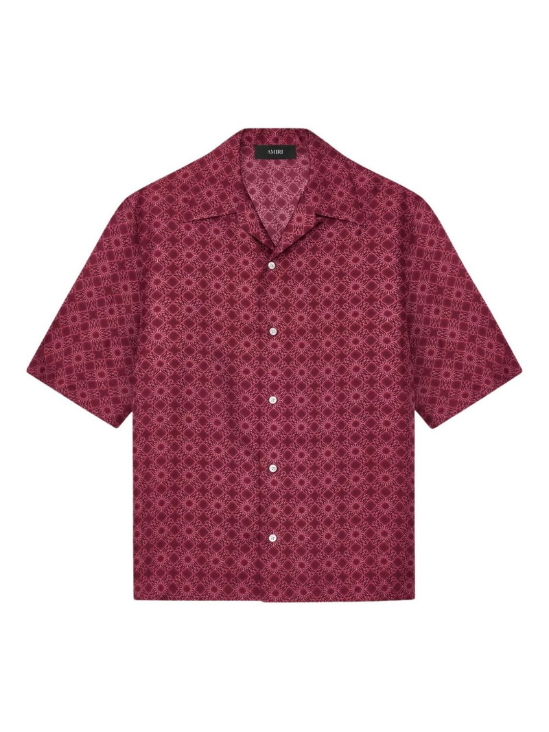 collared patterned shirt 1