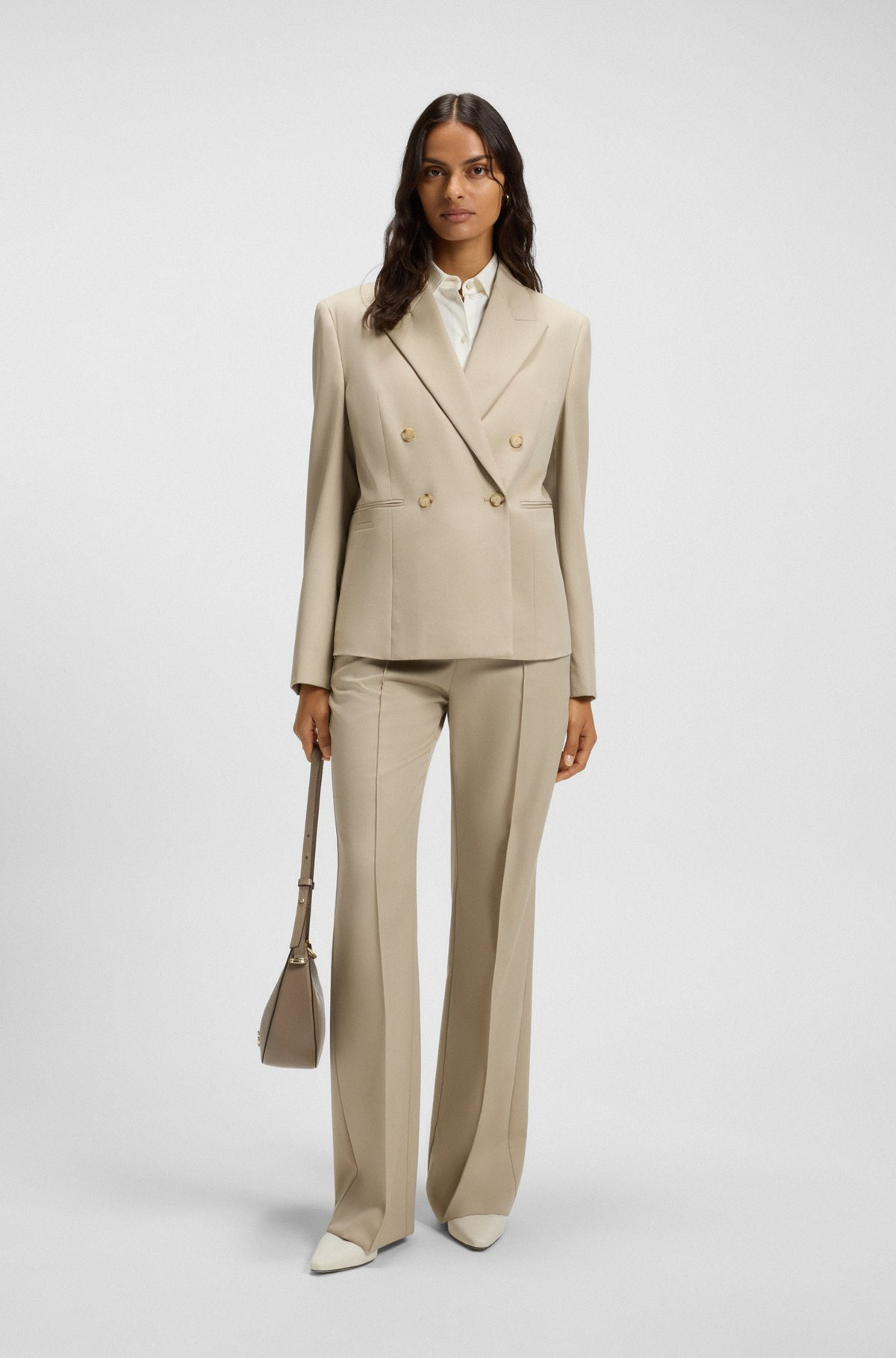 EXTRA-SLIM-FIT BLOUSE IN COTTON JERSEY - 3