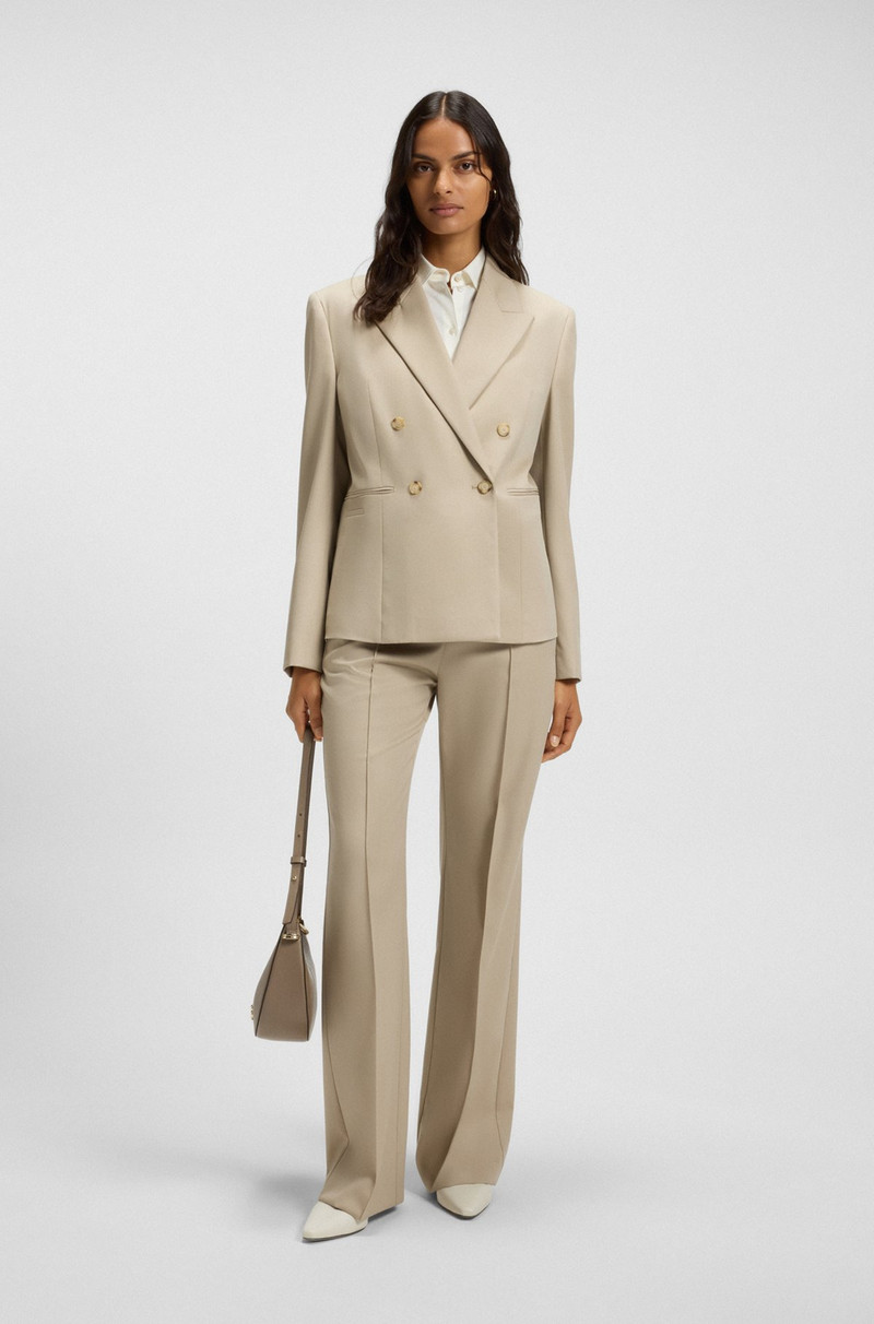 BOSS EXTRA-SLIM-FIT BLOUSE IN COTTON JERSEY outlook