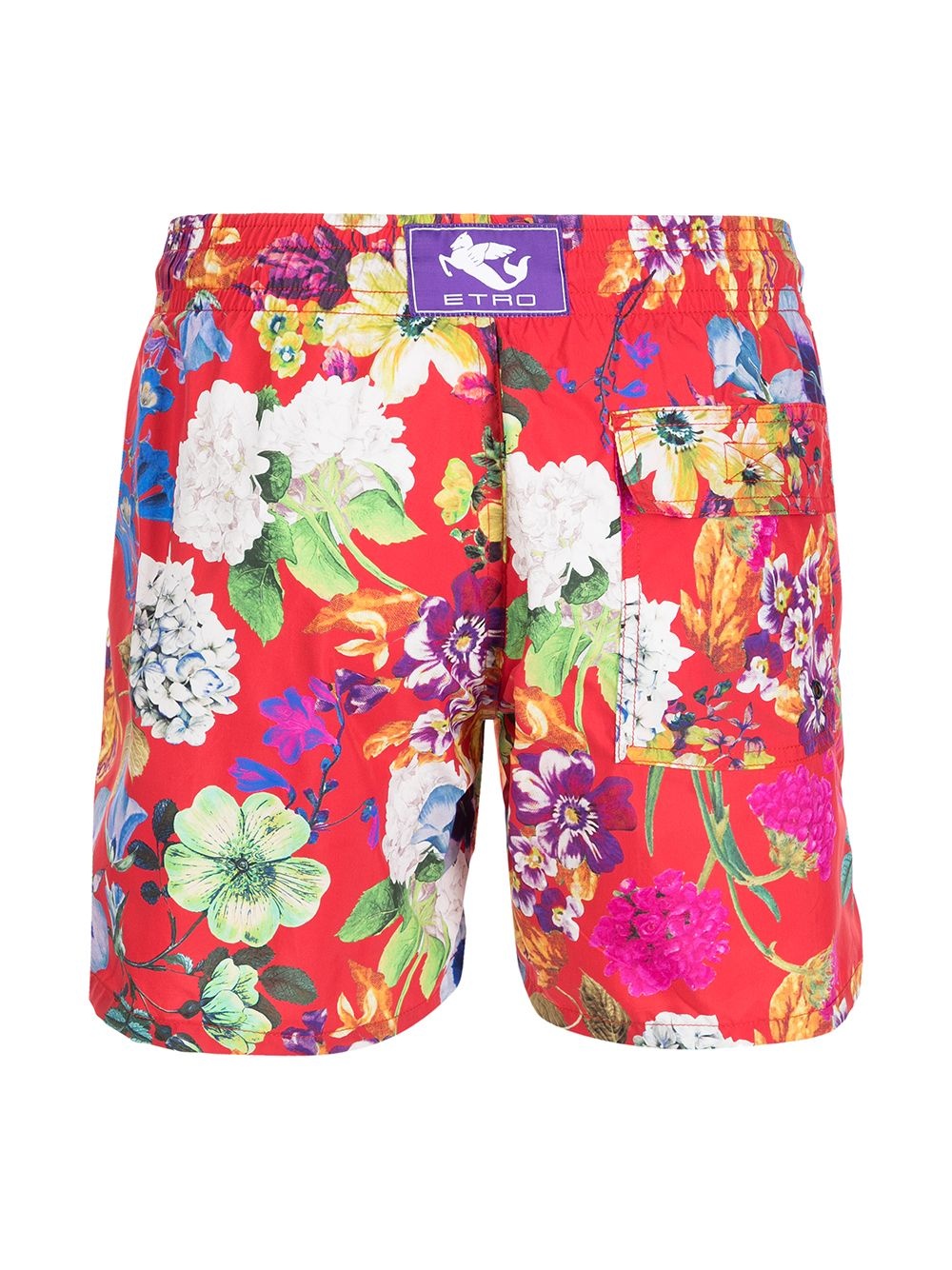 floral-print swim shorts - 2