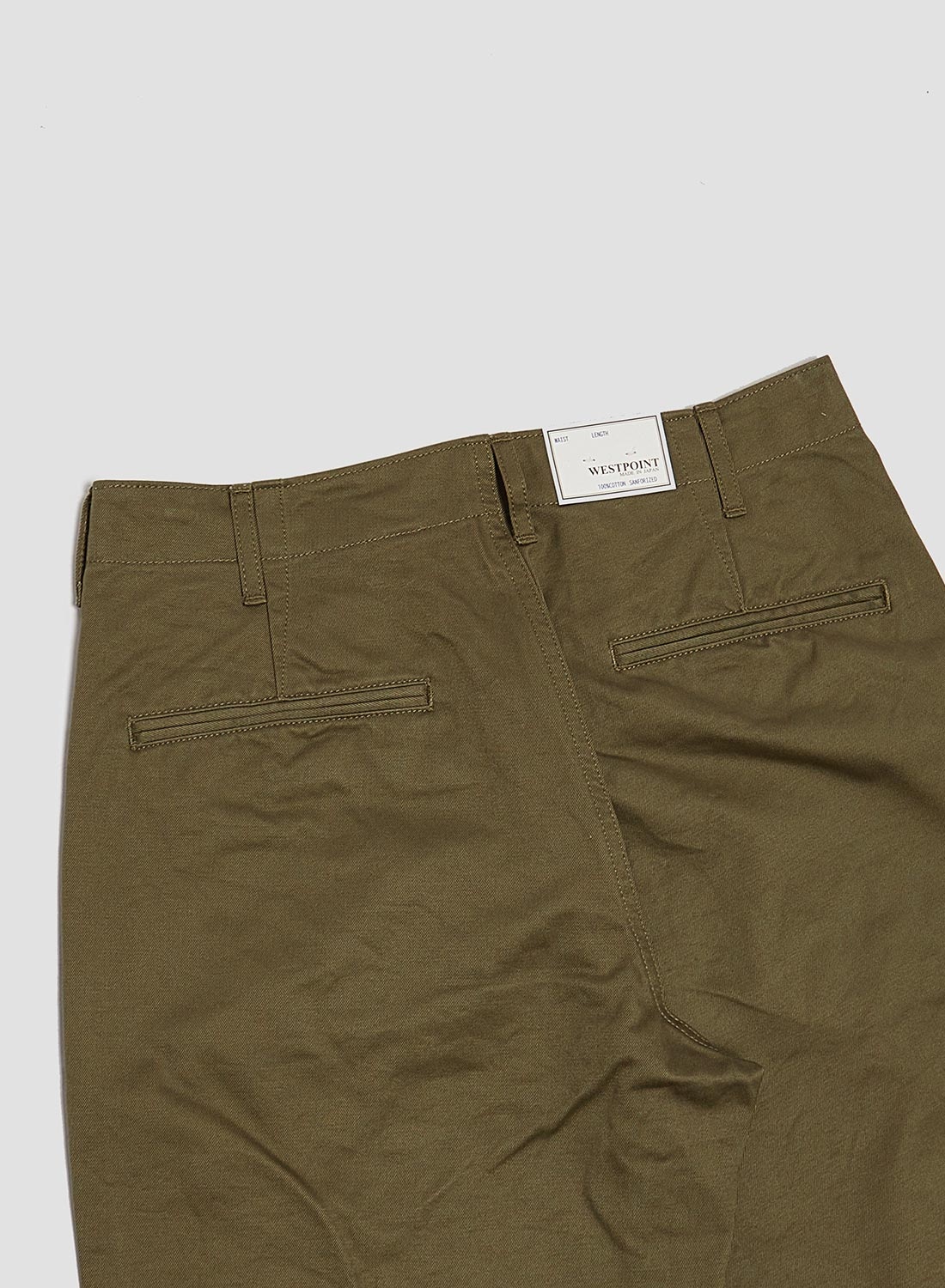 FOB Factory Narrow U.S Trousers Olive - 4