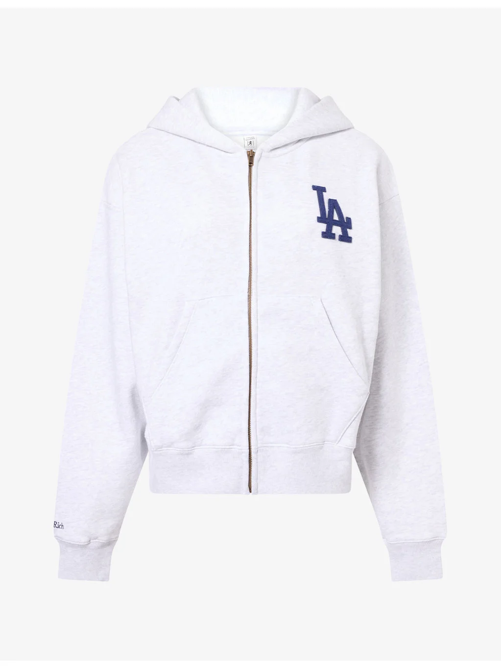 LA Serif Zip Cotton Hoody - 1
