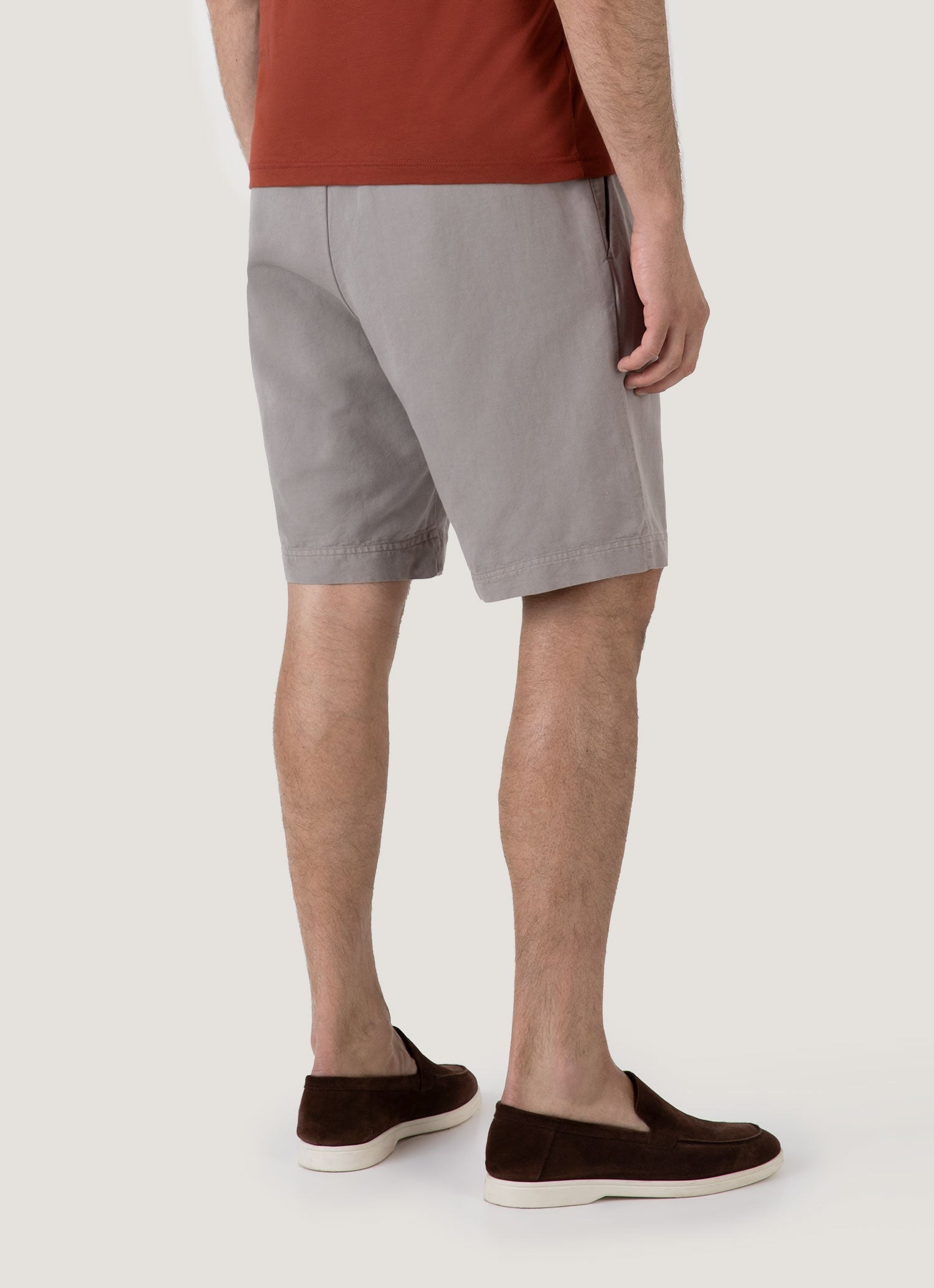 Cotton Linen Drawstring Shorts - 4