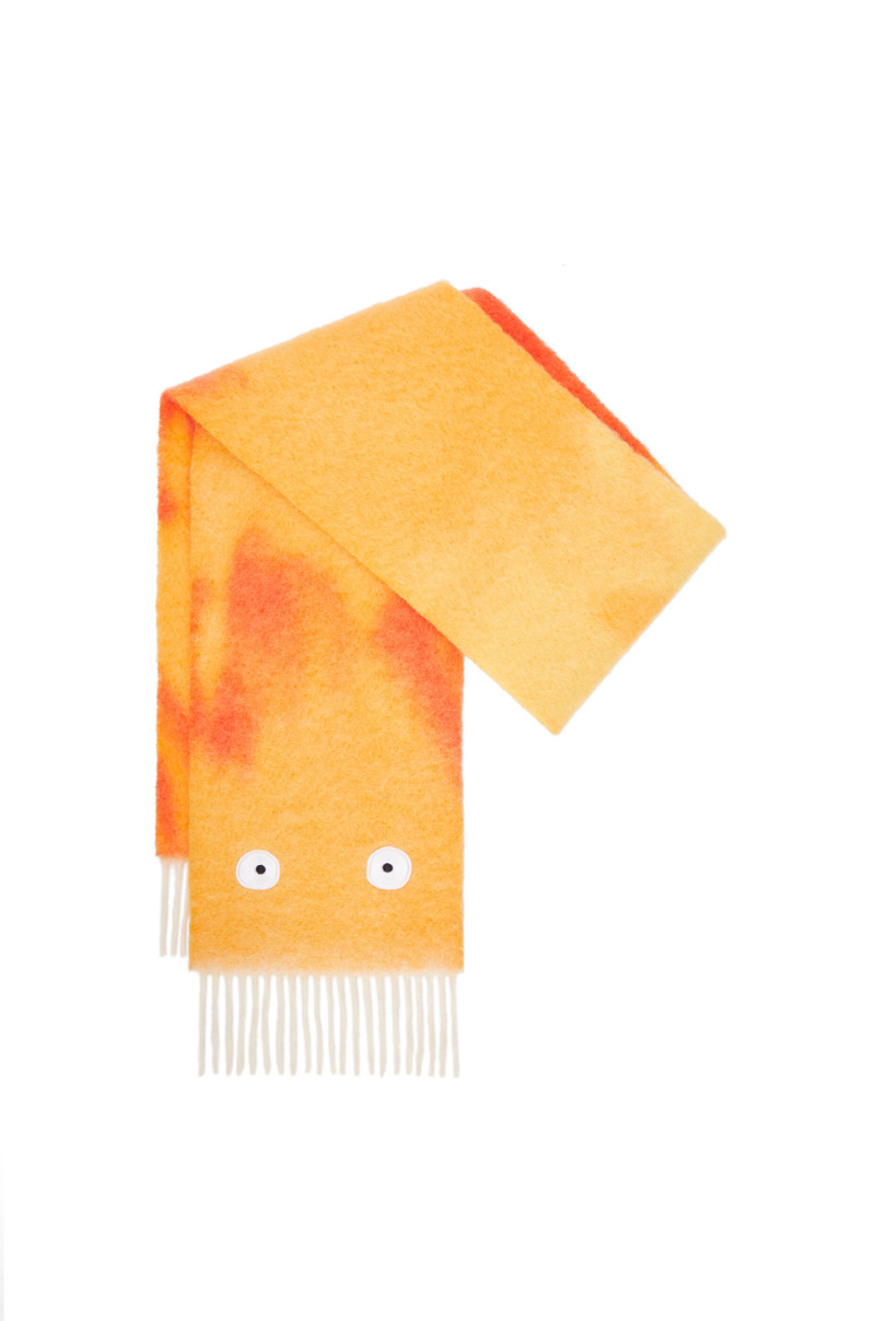 Calcifer scarf 에 mohair 과 모직 혼합 3
