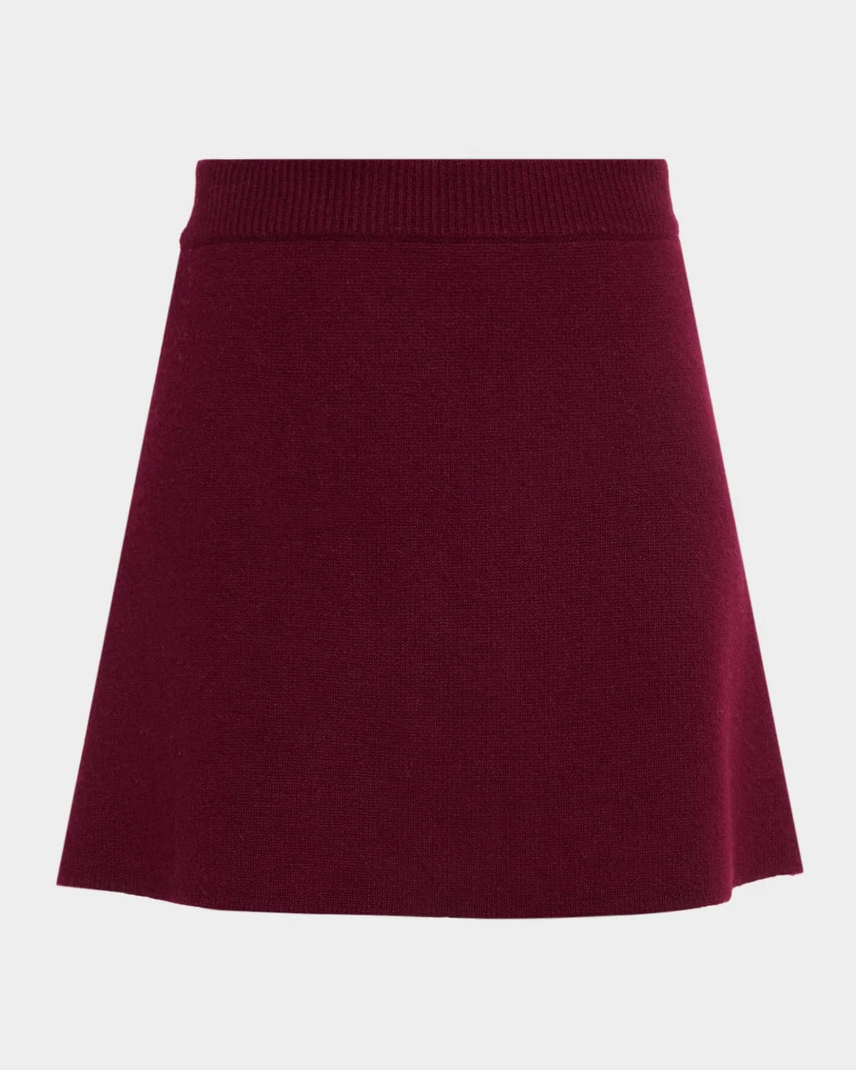 Clare Cashmere Mini Skirt - 1