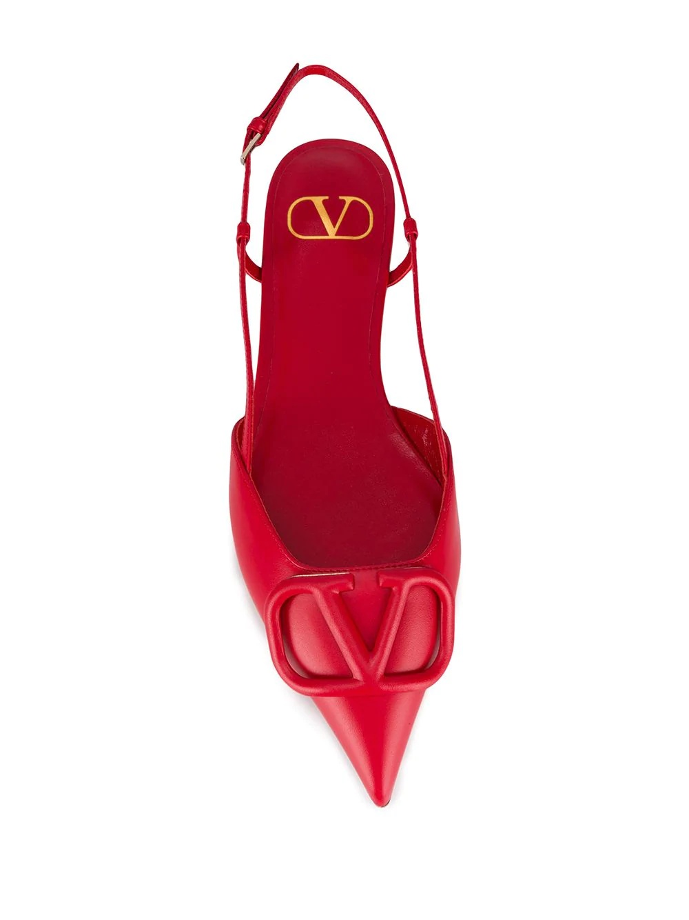 VLOGO slingback ballerina shoes - 4