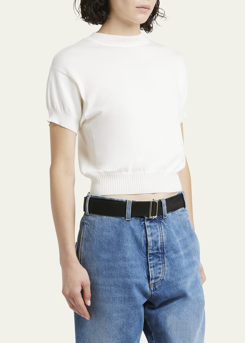 Mock-Neck Knit Top 4