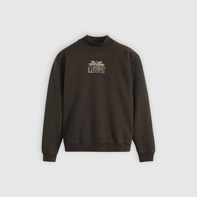 GRAPHIC COLLINS MOCKNECK SWEATSHIRT 1