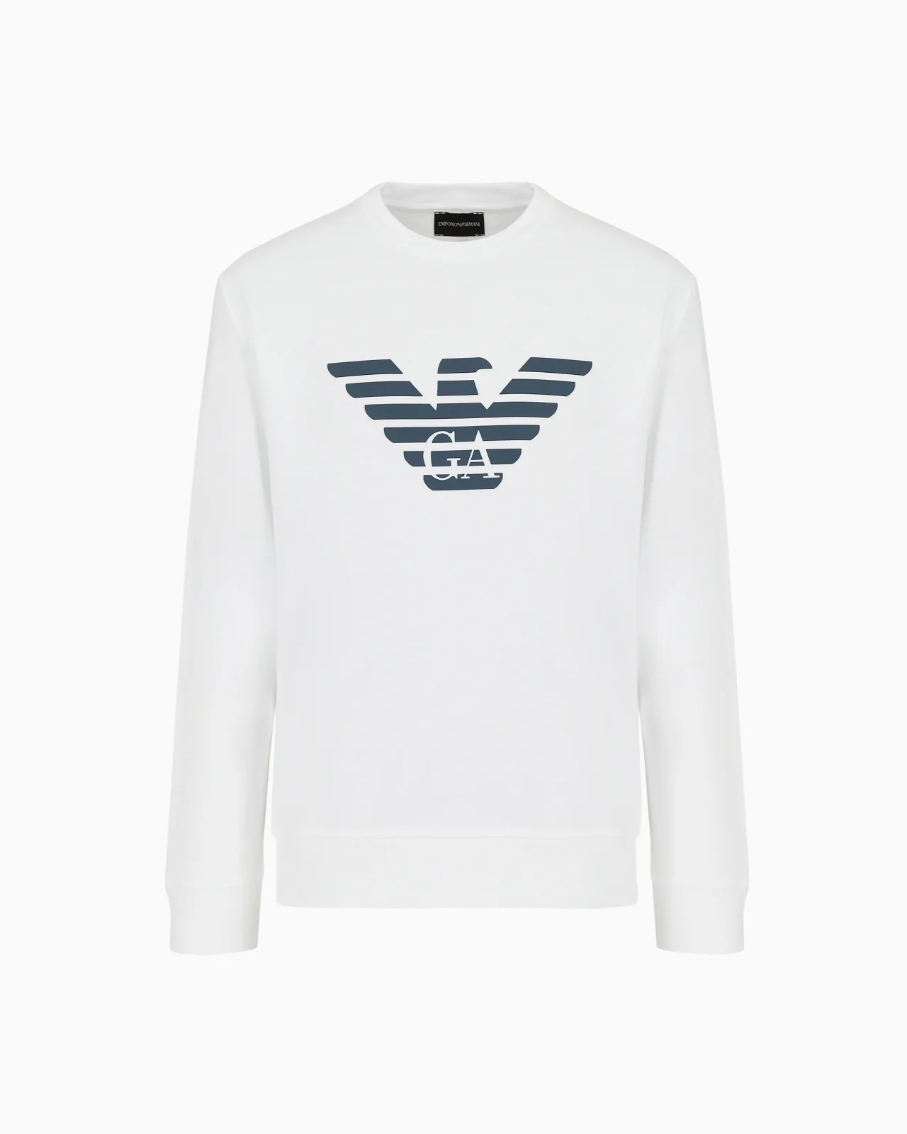 Modal-blend sweatshirt with logo print - 1