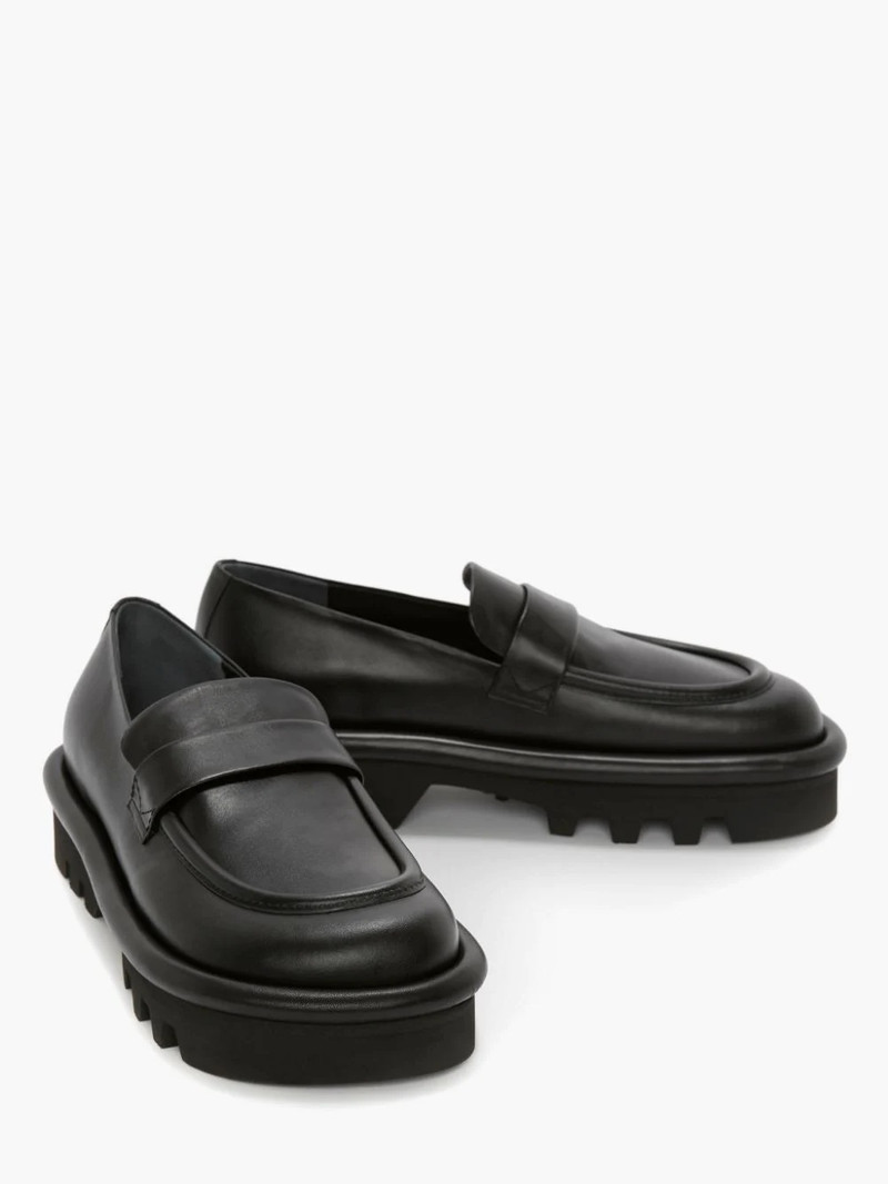 JW Anderson BUMPER-TUBE LEATHER CHUNKY LOAFER outlook
