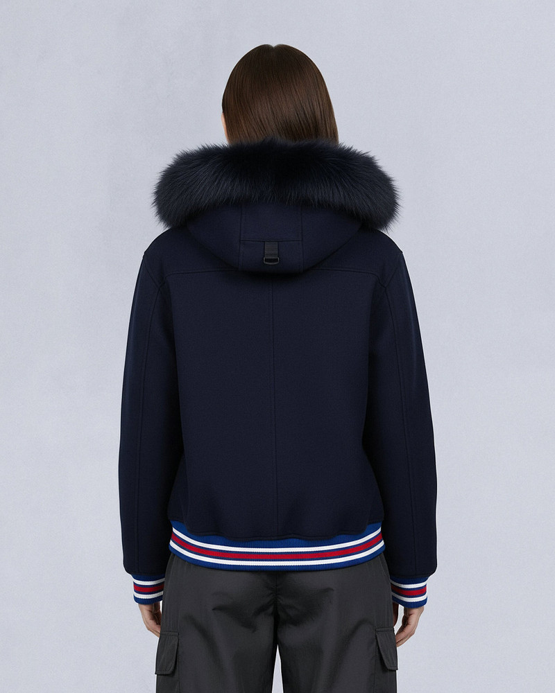 NHL X MOOSE KNUCKLES RANGERS BOMBER JACKET 4