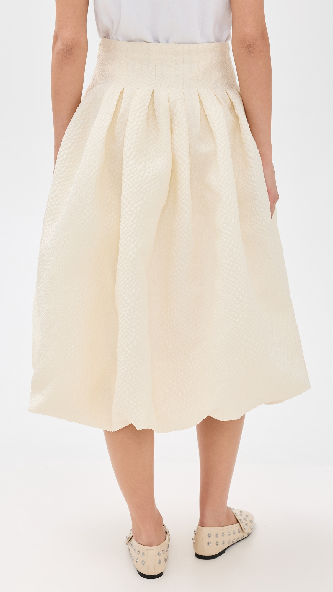 Fayetta Embossed Bubble Skirt - 3