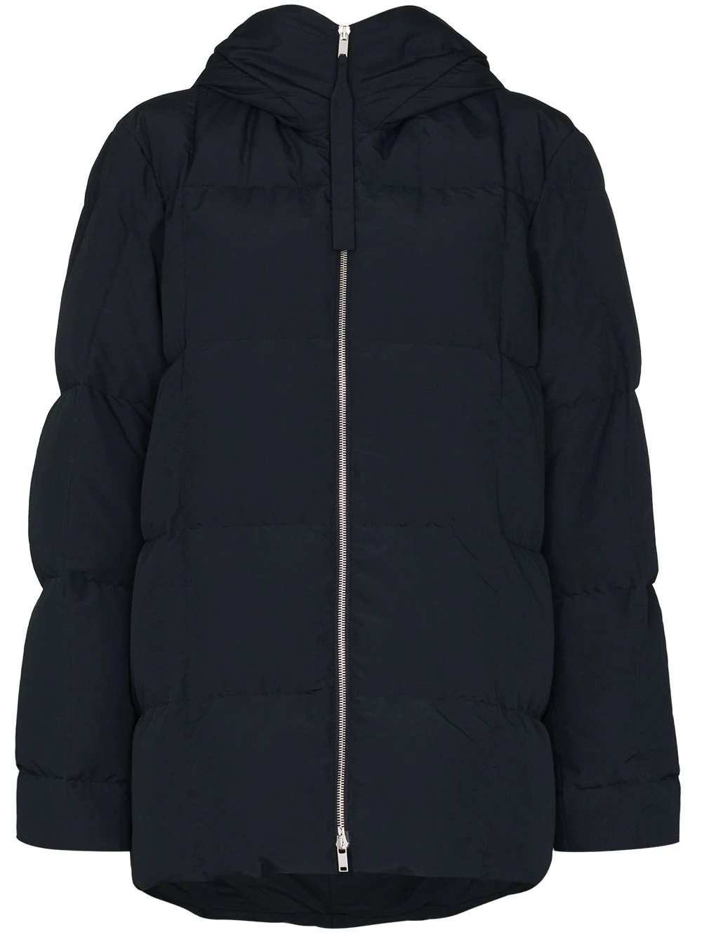 hooded puffer coat - 1