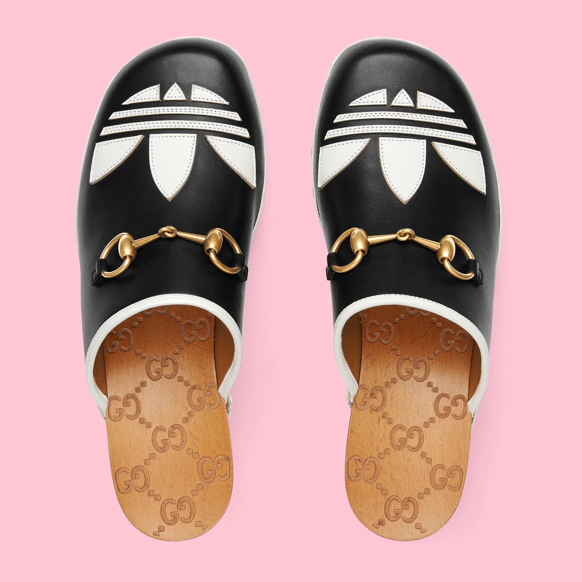 ☆ ADIDAS x GUCCI Horsebit Clog WMNS 厚底サンダル ☆ NEW GUCCI x ADIDAS™ WOMEN'S LEATHER HORSEBIT CLOG GUCCI 37.5