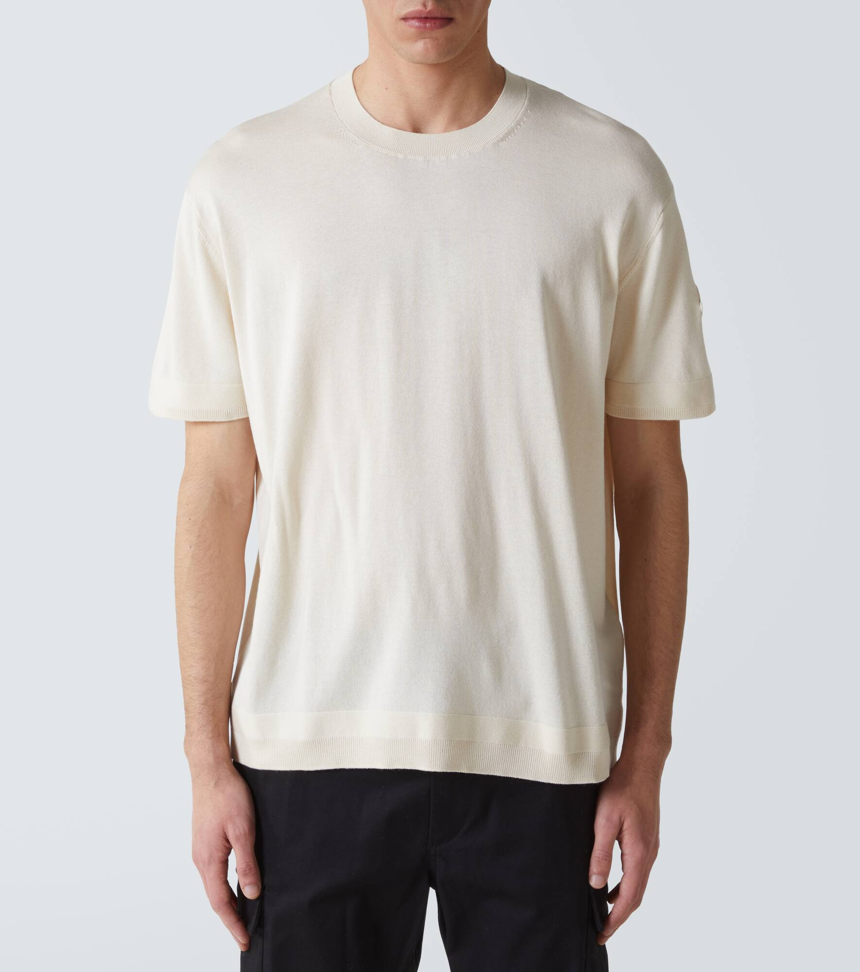Silk and cotton T-shirt - 3