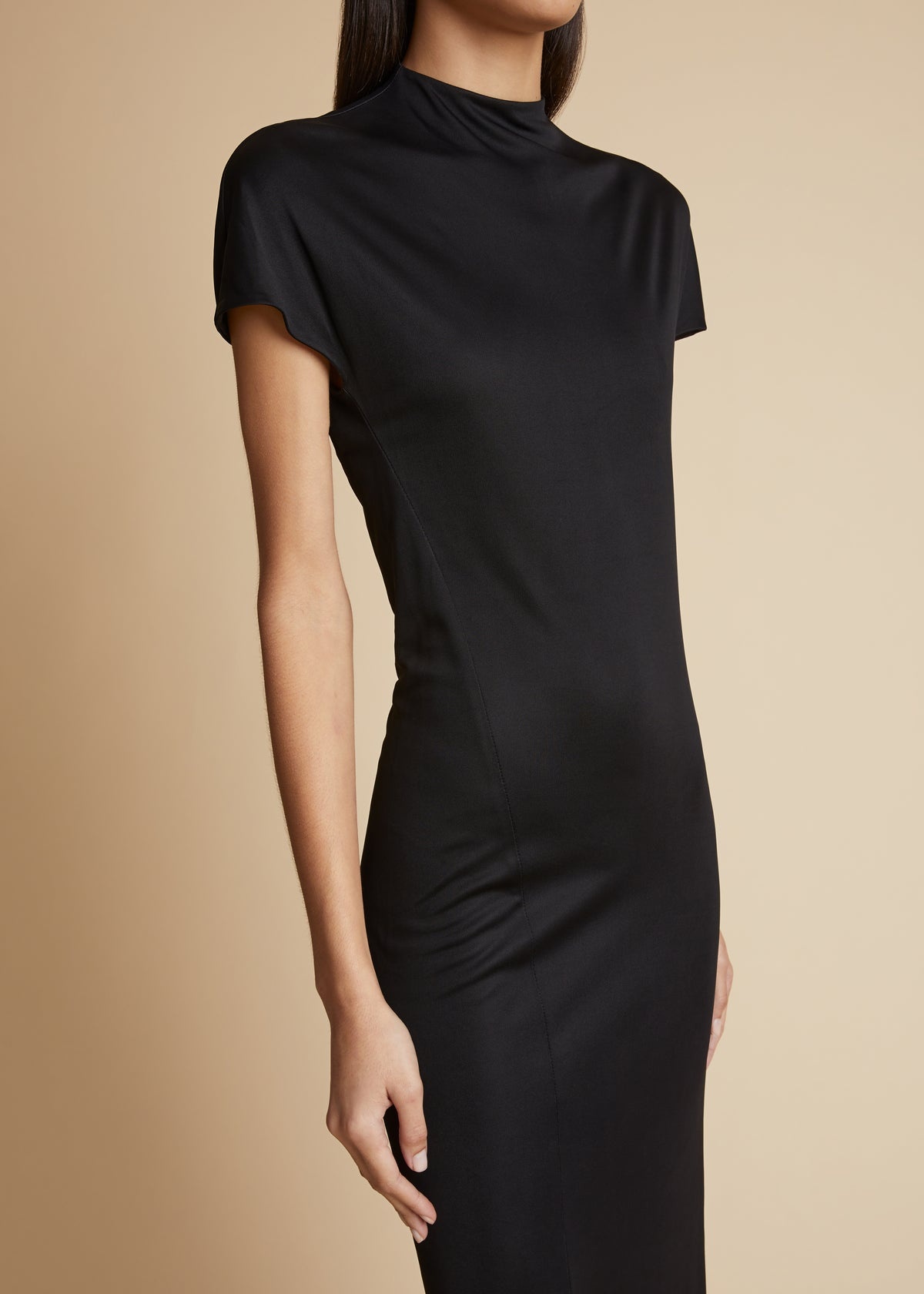 The Yenza Dress in Black - 4