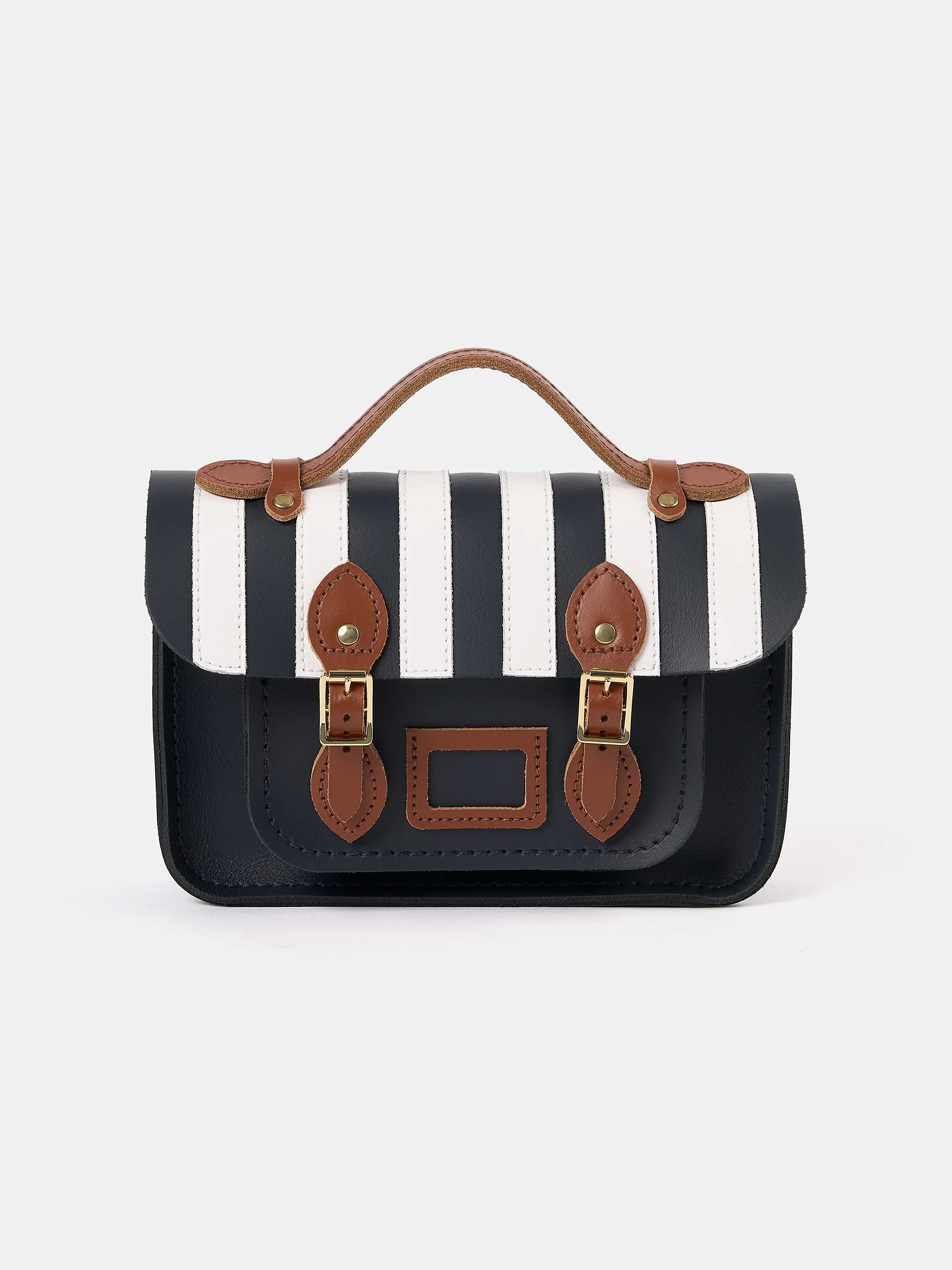 The Mini - Navy, Brilliant White & Bay - 1