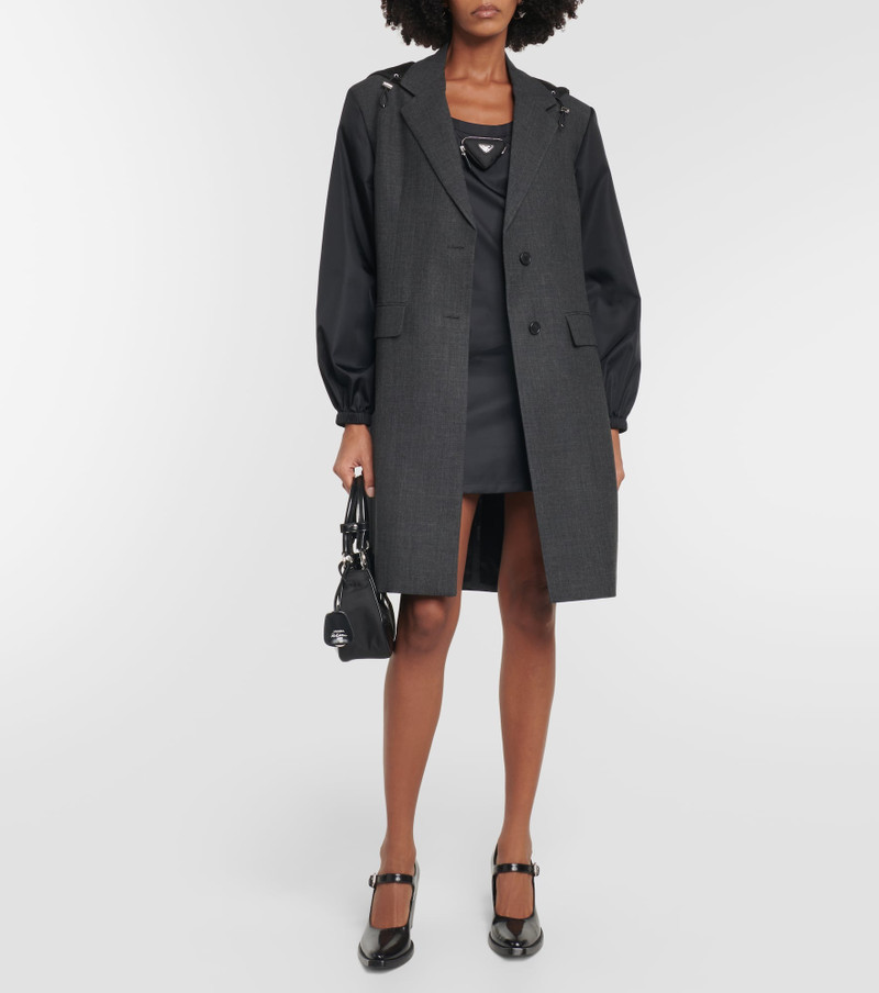 Prada Virgin wool coat outlook