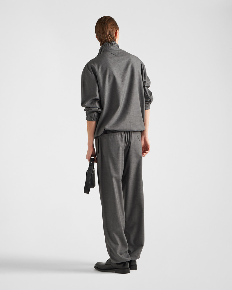 Wool blouson jacket 5