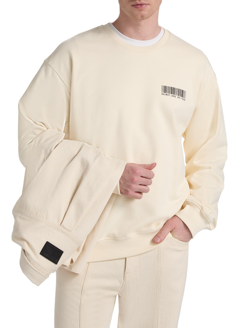 Men's Ski Schedule Crewneck Sweatshirt - Winter White 3
