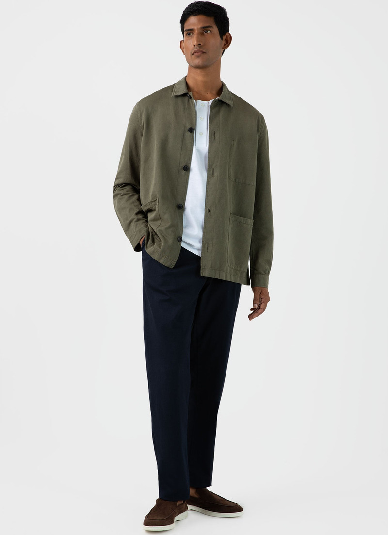 Sunspel Henley T‑shirt outlook