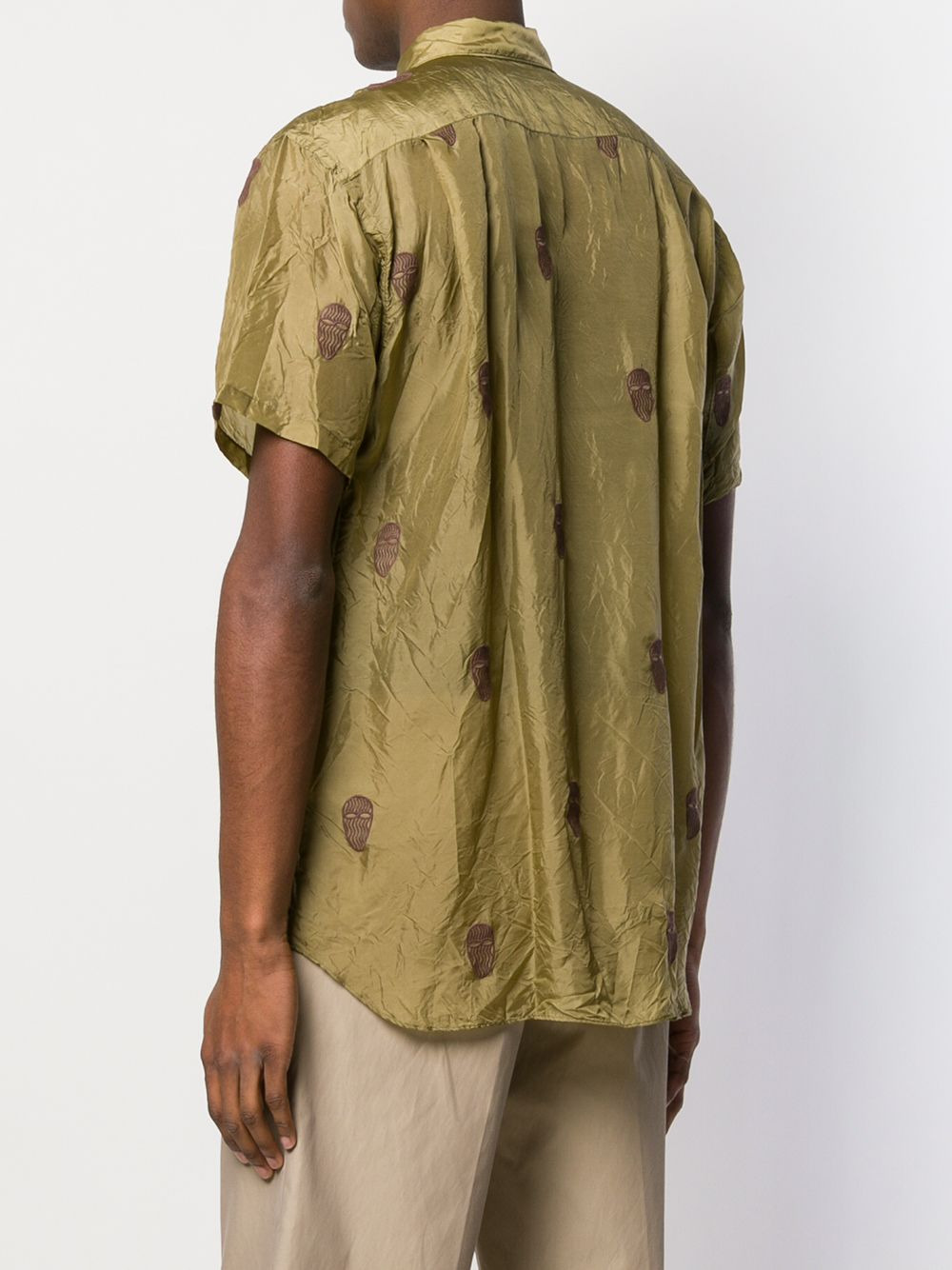 Mask print shirt - 4
