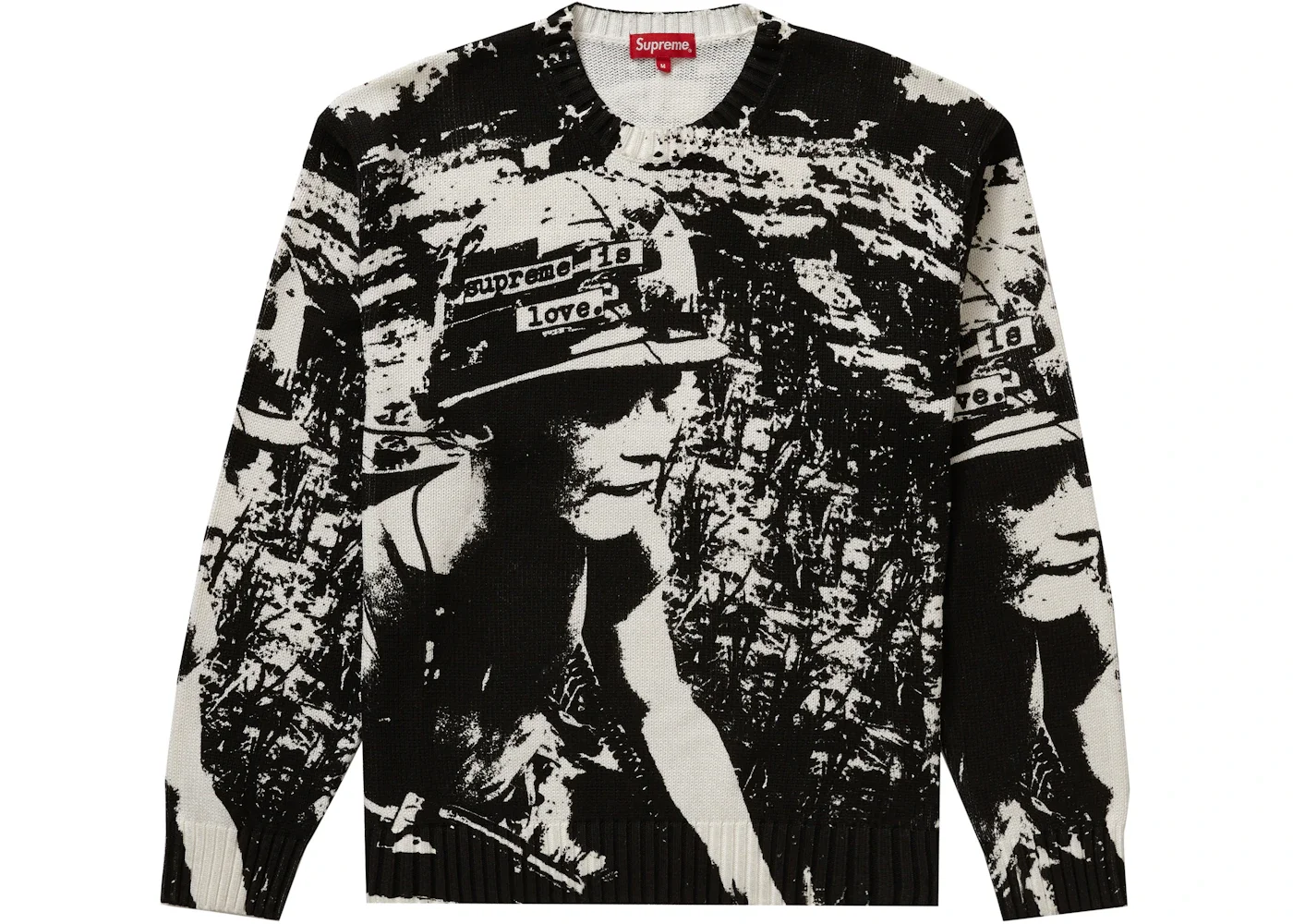 Supreme Supreme is Love Sweater White - 1