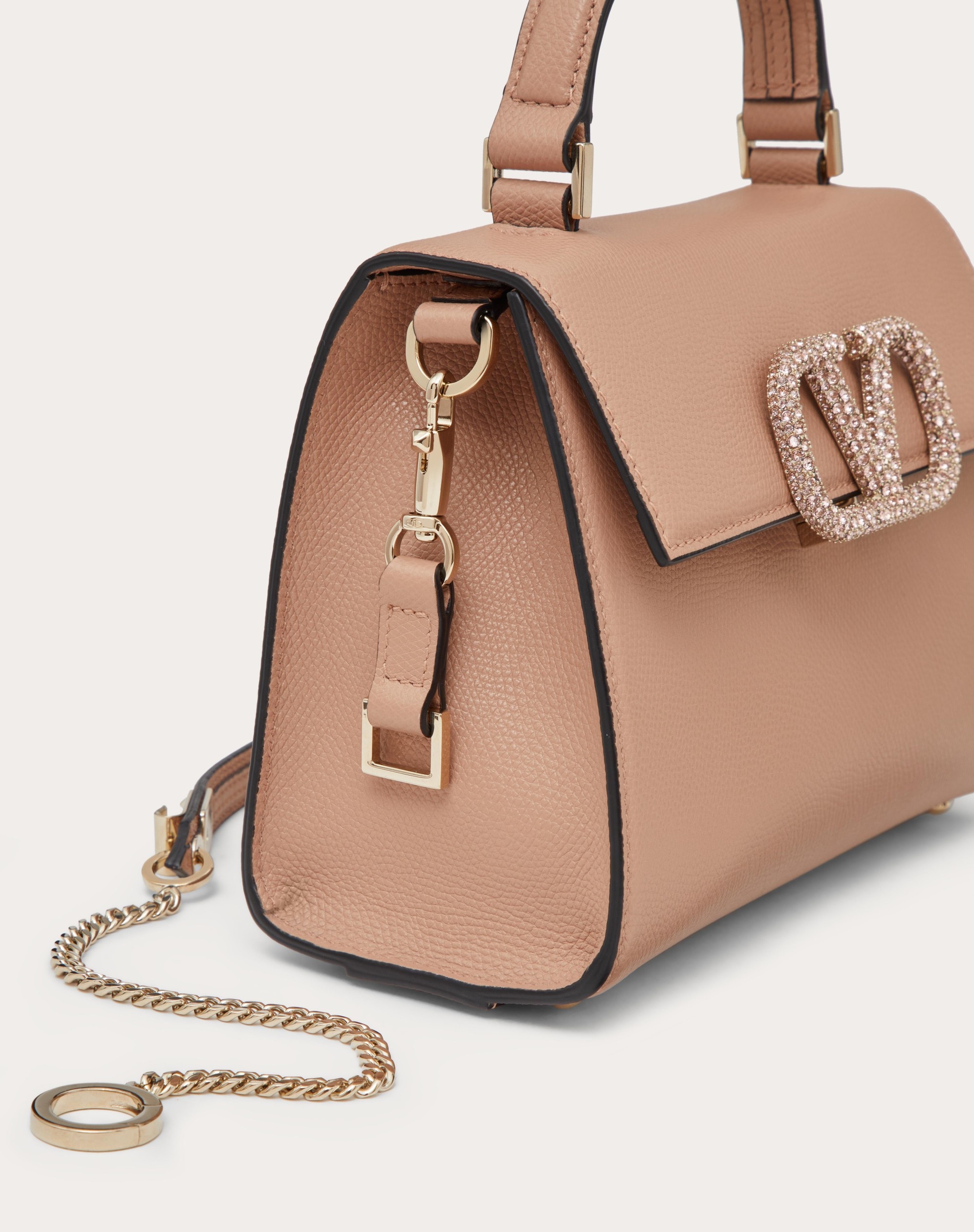 SMALL VSLING HANDBAG WITH JEWEL EMBROIDERY - 7