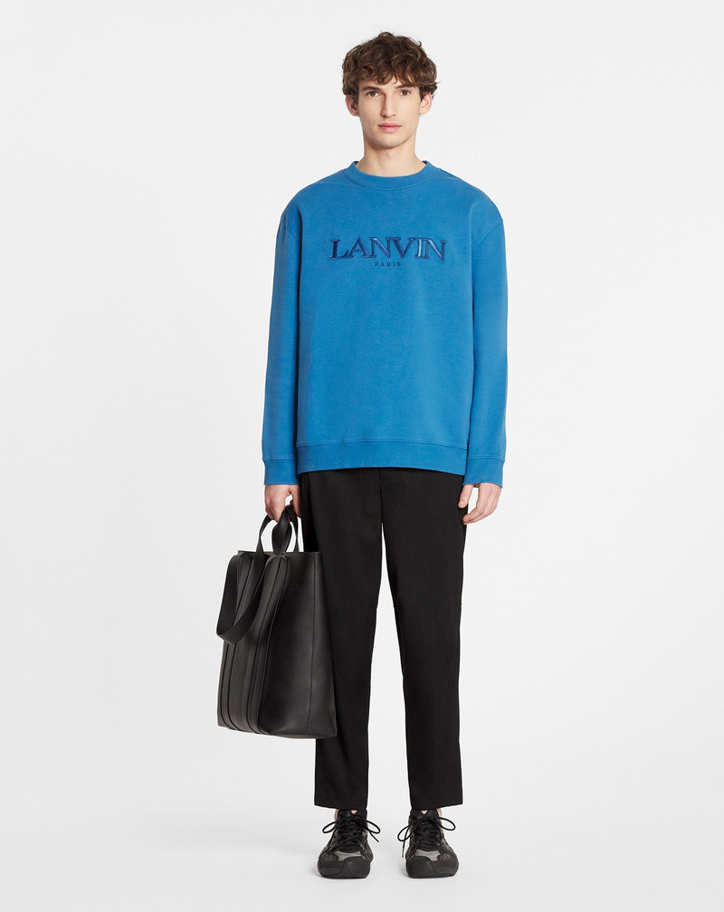 Lanvin OVERSIZED EMBROIDERED LANVIN PARIS SWEATSHIRT outlook