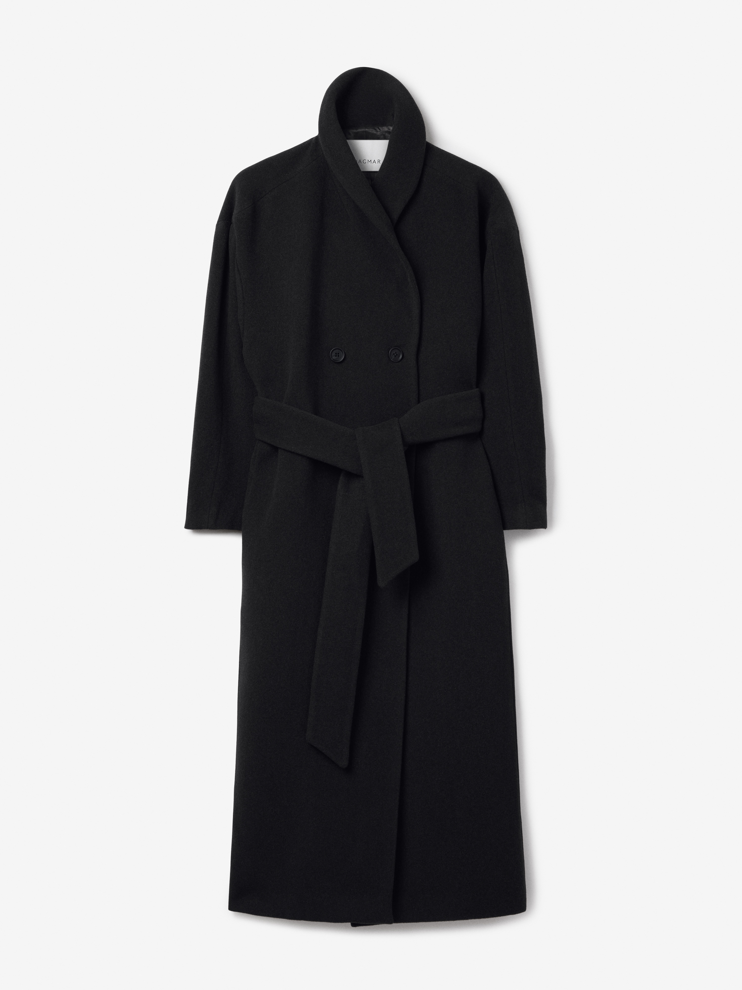 Relaxed Wool Coat - 6