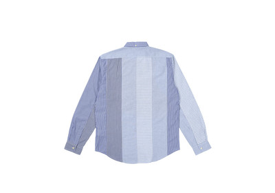 PALACE PATCHWORK STRIPE SHIRT BLUE outlook
