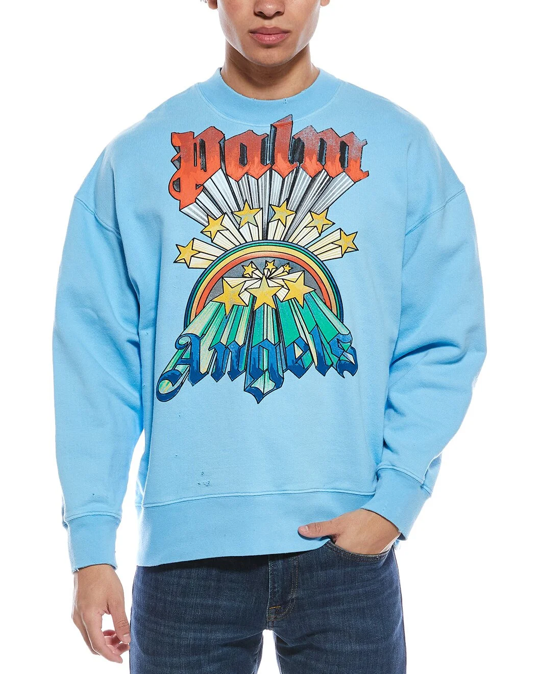 Palm Angels Crewneck Sweatshirt - 1