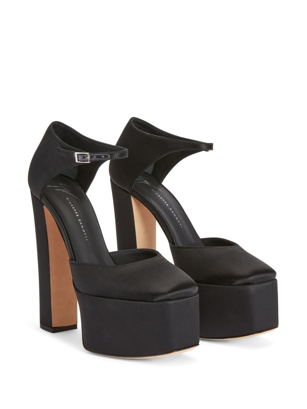 Bebe 150mm satin-finish pumps - 2