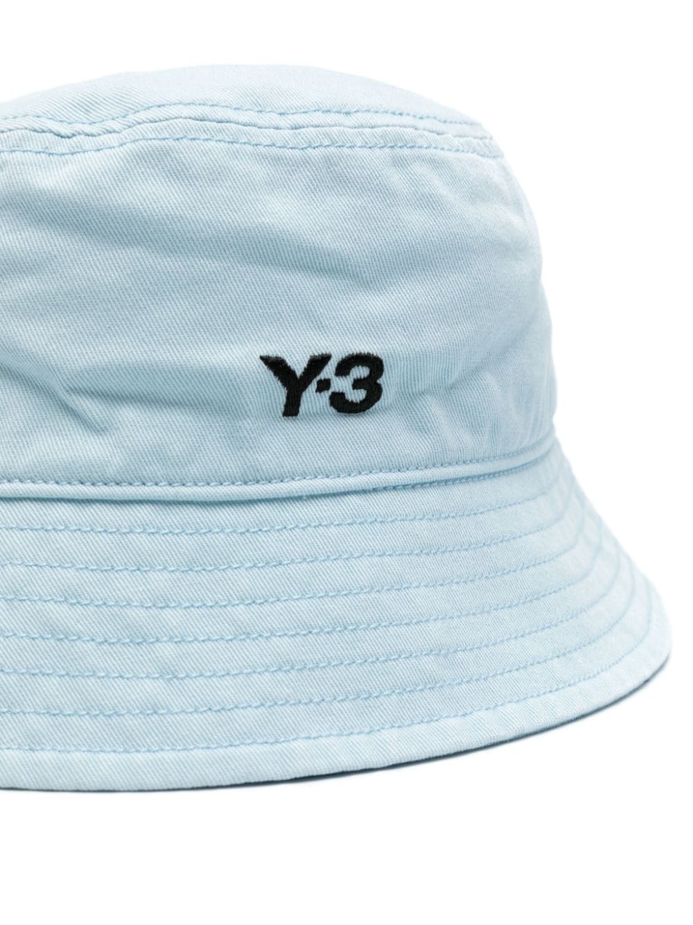 embroidered-logo cotton bucket hat - 2