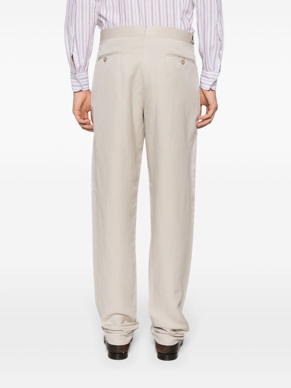 Adjuster mid-rise tapered trousers - 4