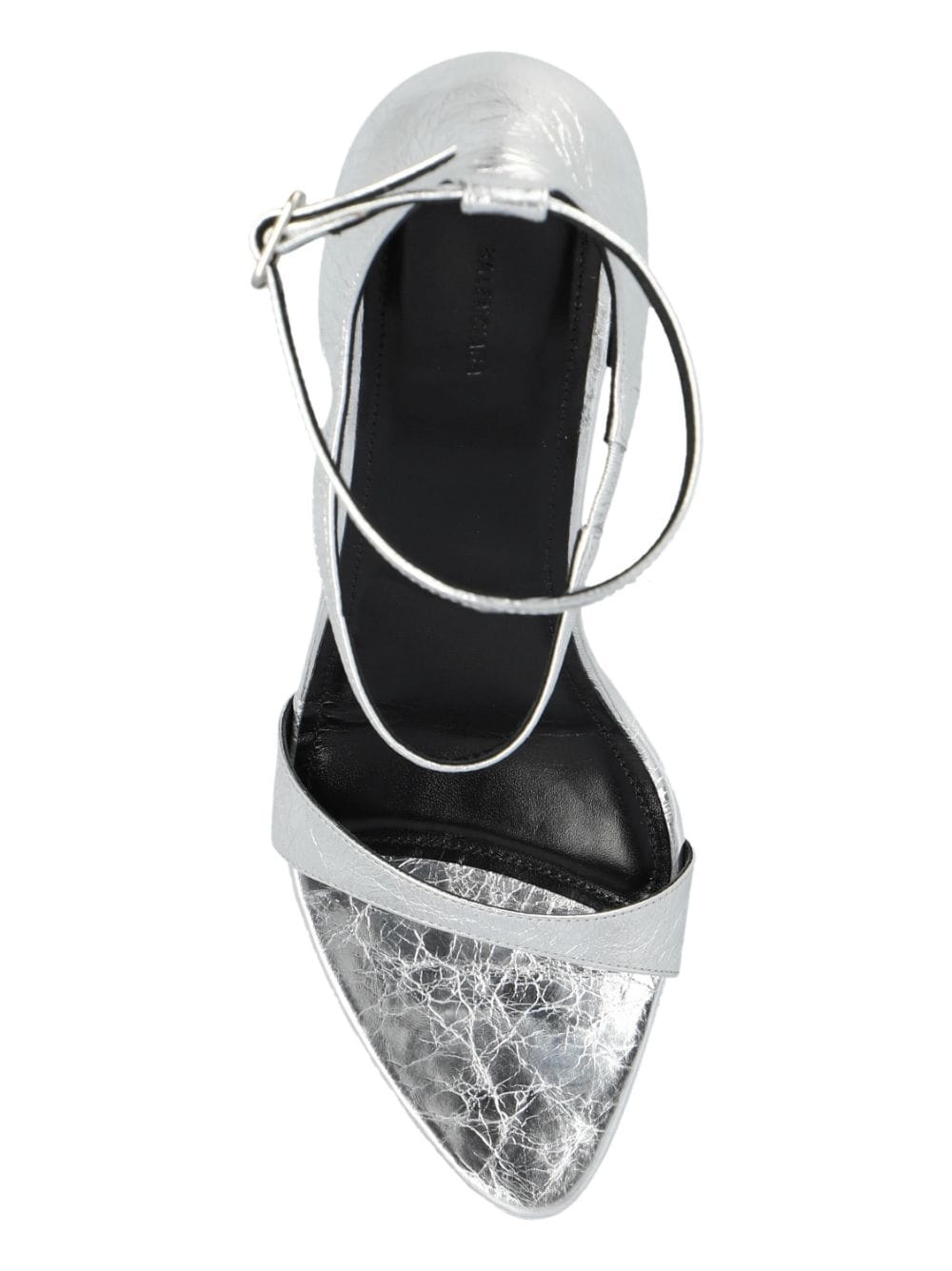 Honey metallic leather sandals - 6