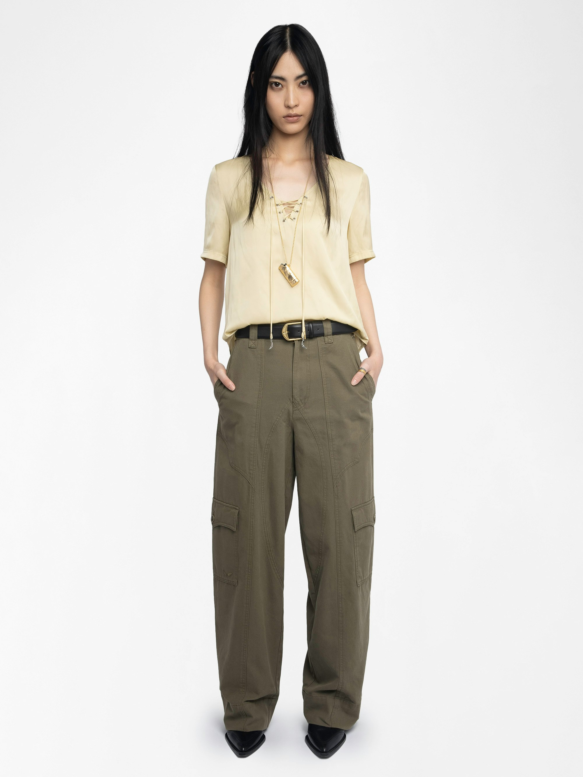 Terzo Satin Top - 2