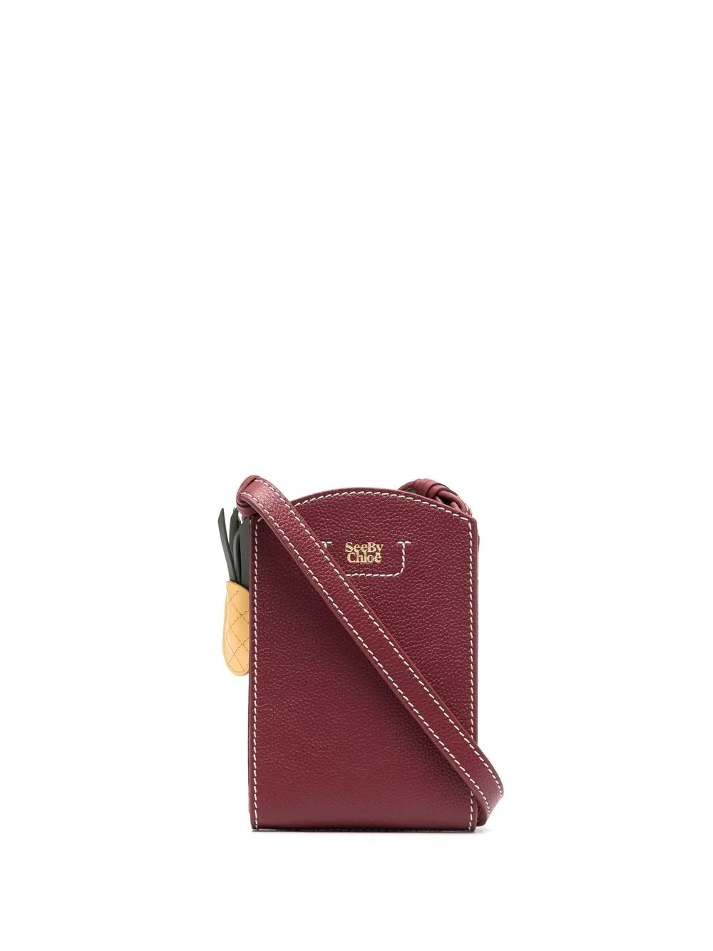 Cecilya leather phone pouch - 1