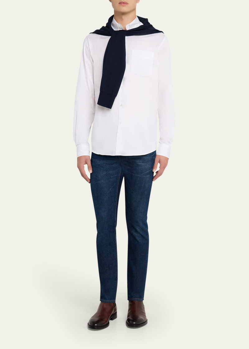 Ralph Lauren Men's Button-Collar Cotton Sport Shirt outlook