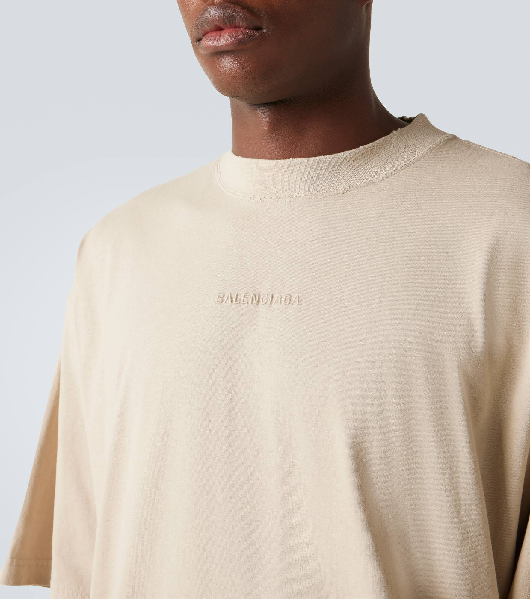Logo cotton jersey T-shirt - 5