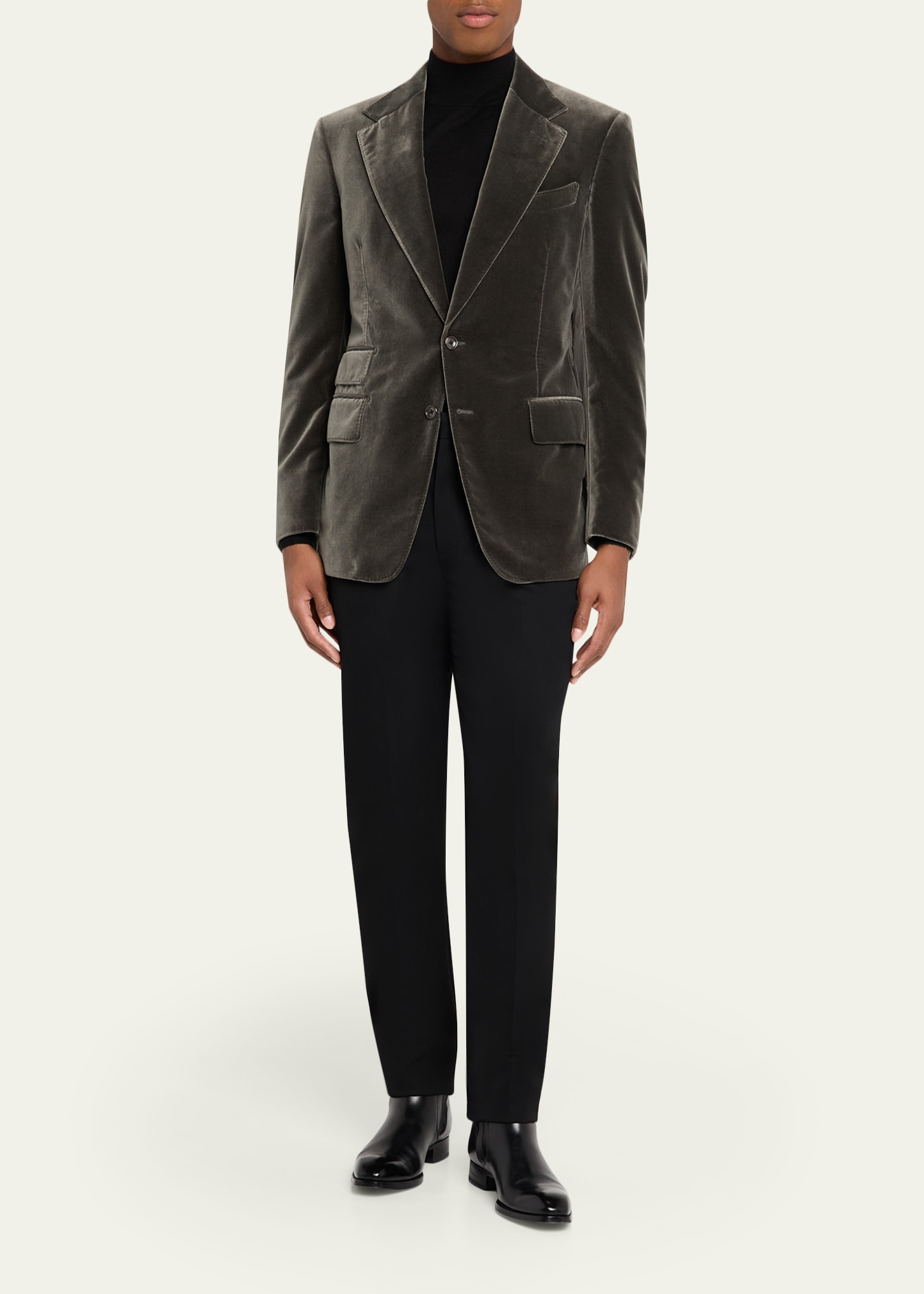 Men's Shelton Compact Velvet Jacket - 2