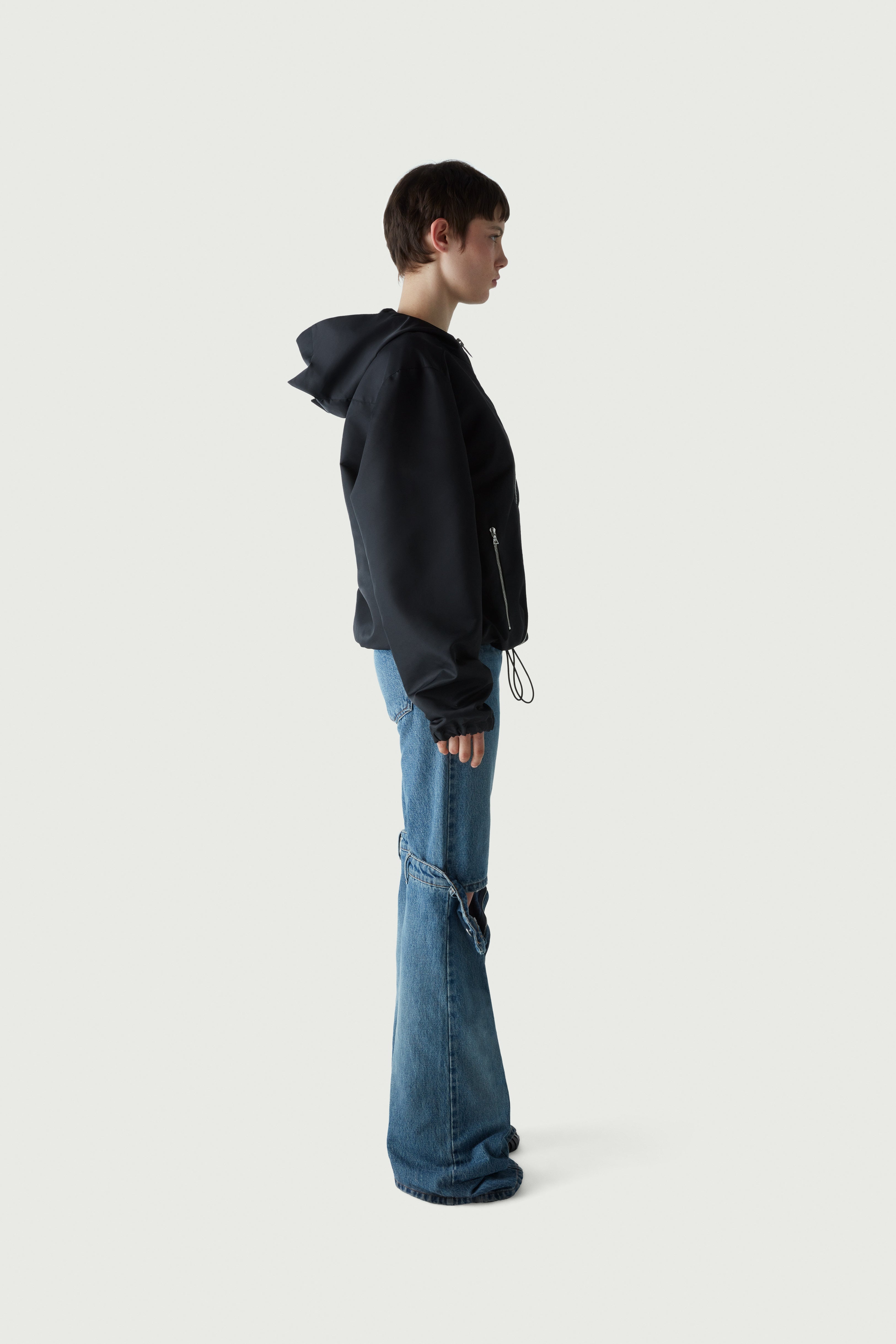 Horn Zipped Blouson Jacket - 3