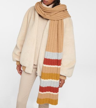 Loro Piana Striped cashmere scarf outlook