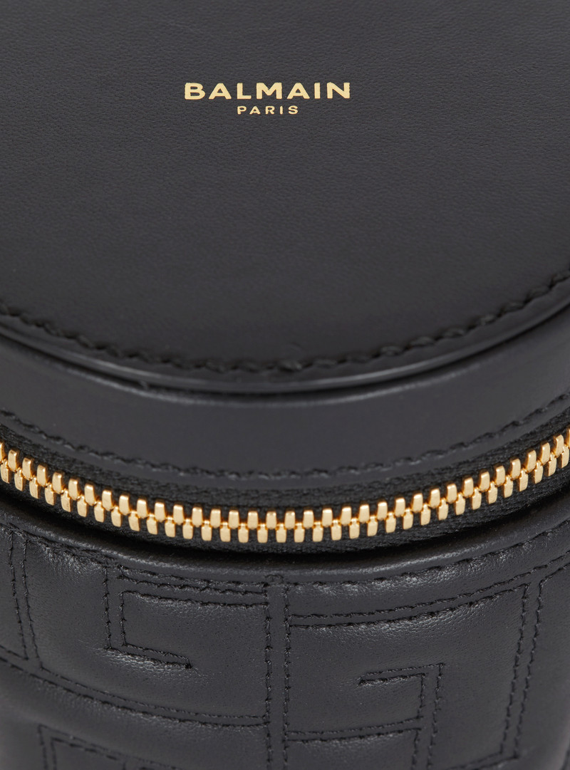 1945 quilted leather minaudière bag 7